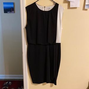 DKNYC MIDI Dress - Black/White Size Large